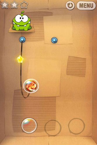 iphone游戏盒怪兽福利 糖果怪物割断绳子 - 软件