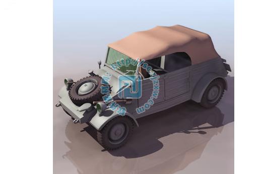 军用3dmax吉普车玩具模型免费素材下载 - 软件