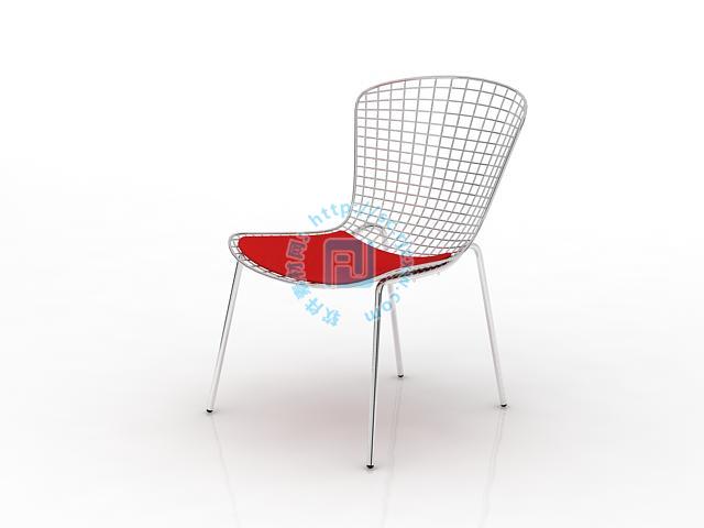 网格编织座椅3D模型免费素材下载 - 软件自学