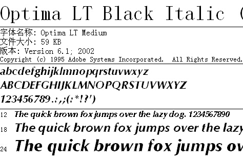 Optima-LT-Black-Italic