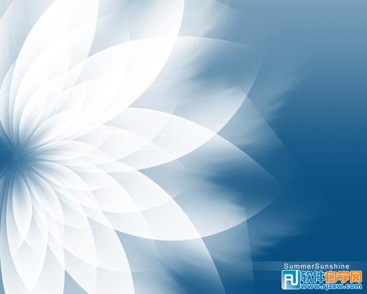 巧用PS渐变的工具制作梦幻艺术壁纸 - 1 - 软件