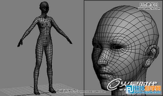 教你用3dsMax制作游戏中漂亮的女妖精 - 软件自学网