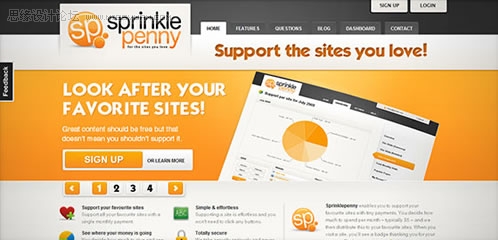 外国最流行的企业网站界面设计 - 软件自学网