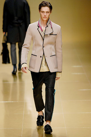burberry prorsum15年旧款春夏男装展示