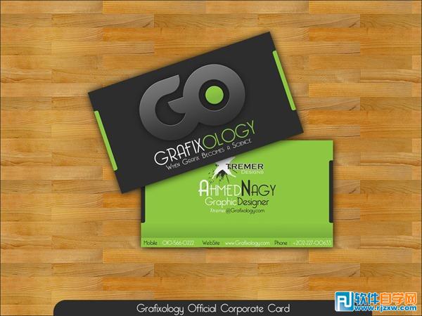 比较流行国外的大师设计名片作品 - 1 - 软件自