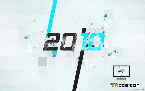 漂亮的2010年艺术字体设计 - 1 - 软件自学网