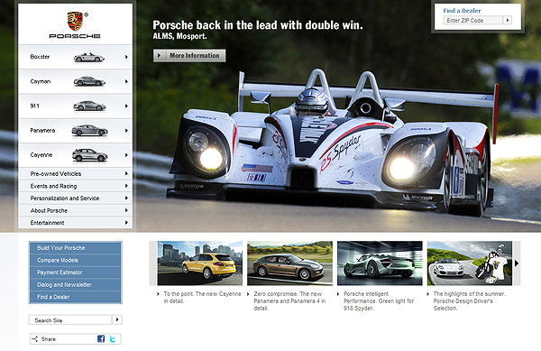 漂亮的国外企业网站设计 - 1 - 软件自学网