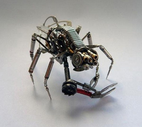 机械昆虫设计 - 1 - 软件自学网