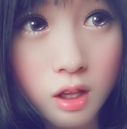 把车内美女转成闪亮仿手绘效果 PS教程 3 - 软