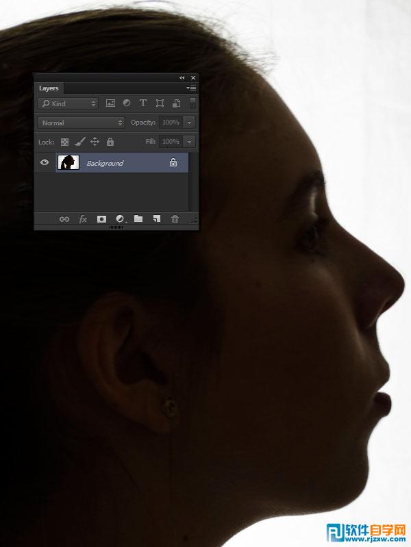 PS合成创意二次曝光向往的生活