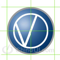 用ps画大众logo PS教程 - 软件自学网