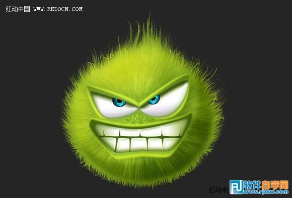 ps怎么制作表情包 PS教程 - 软件自学网