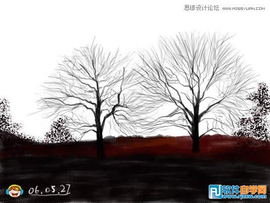 ps怎么做树林平面图 PS教程 2 - 软件自学网