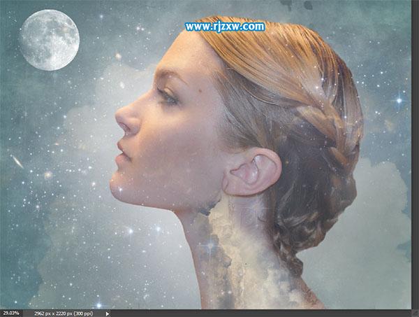 制作人物与自然完美融合的图片 PS教程 3 - 软