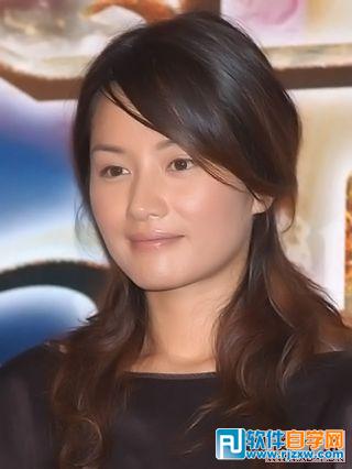 Photoshop快速消除脸上的油光 - 3 - 软件自学网