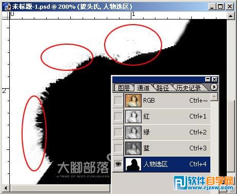 <em>ps</em>抠<em>头发</em>教程 - 3 - <em>软件</em>自学网