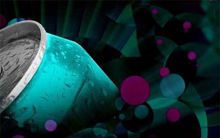 photoshop制作漂亮的饮料形象主页 - 4 - 软件自学网