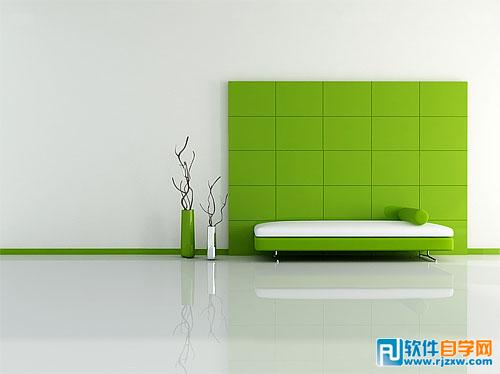 photoshop制作简洁时尚的形象主页 - 1 - 软件自学网