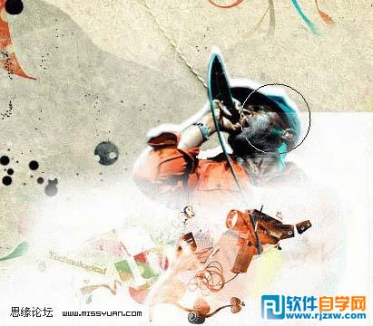 photoshop打造个性的潮流音乐海报 - 2 - 软件自学网