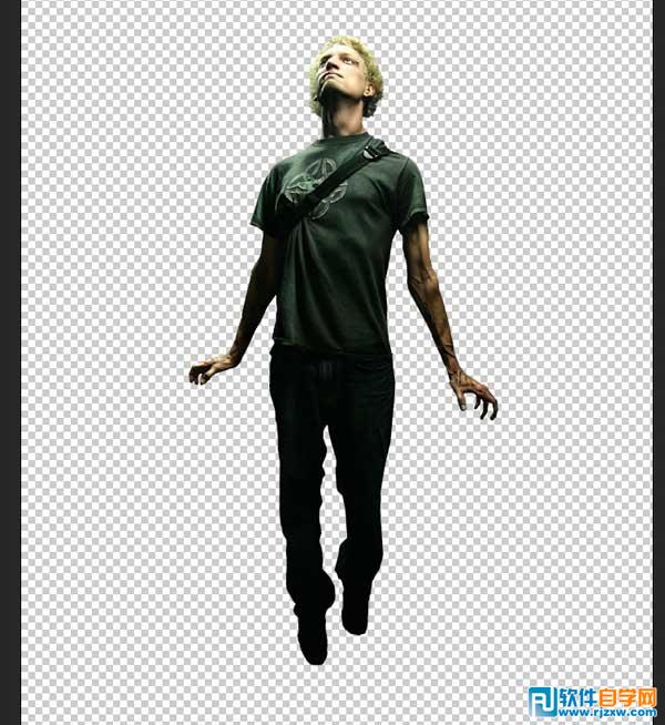 PS经典合成自喷火焰飞行的超人 - 3 - 软件自学