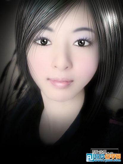 人物照片处理成淡彩仿手绘效果 - 3 - 软件自学