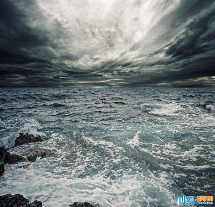 PS合成超酷女海盗海报 PS教程 - 软件自学网