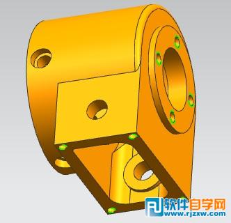 UG8.0绘制简单机械零件 - 1 - 软件自学网