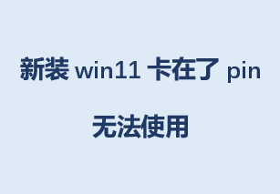 װwin11pin޷ʹ