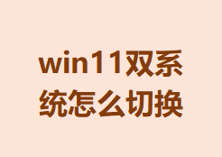 win11˫ϵͳôлϸ̳