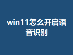 win11��ô��������ʶ��