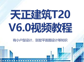天正建筑T20V6.0视频教程_软件自学网