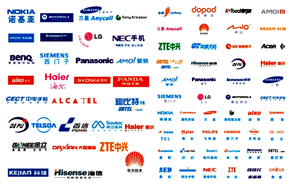 矢量标志,手机标志,国产手机标志,国外手机标志,logo,中兴,西门子
