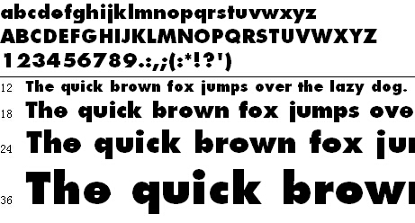 Futura LT Extra Bold