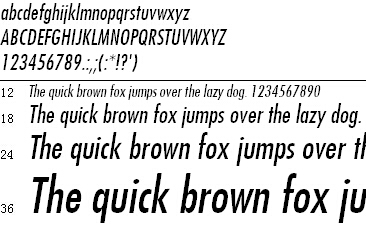 FuturaLTCondensedMediumOblique