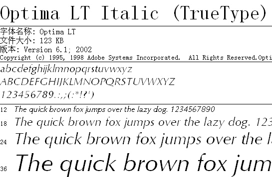 OptimaLTItalic-LTe52401