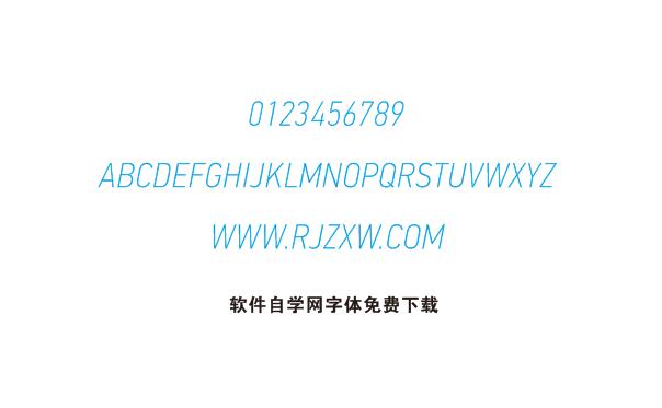 PFDinTextCondPro-ThinItal