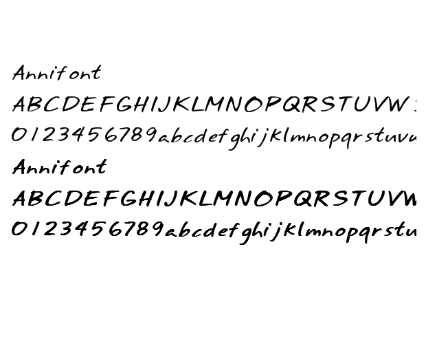 annifont