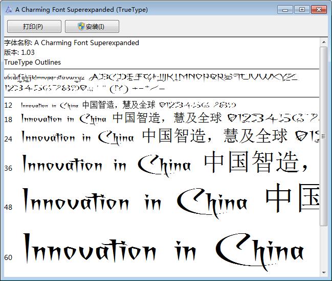 A Charming Superexpanded