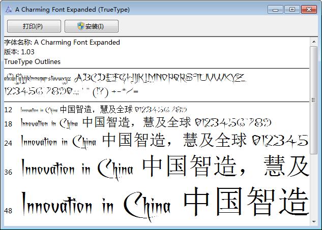 A Charming Expanded