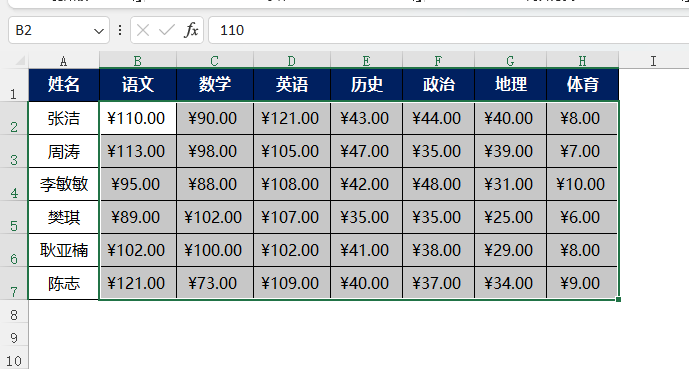EXCEL2021如何货币格式样式第4步