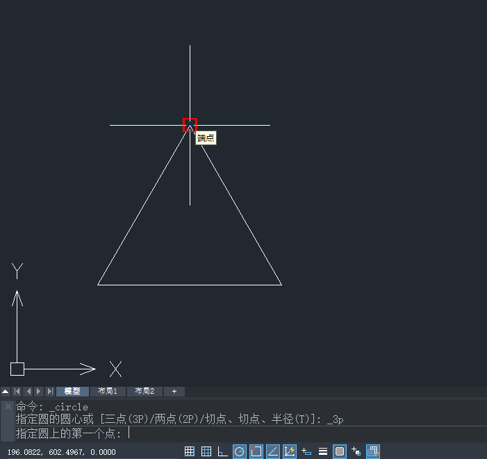 ZWCAD��Բ�����㻭Բ�ķ�����3��
