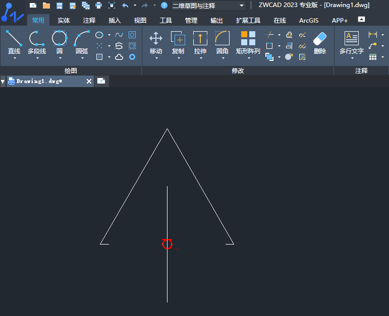 ZWCAD�����У����У����л�Բ��ô����5��