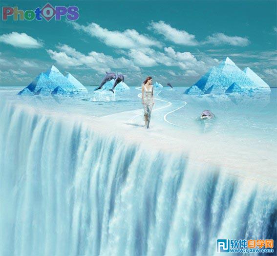 ps移花接木之合成冰河美人