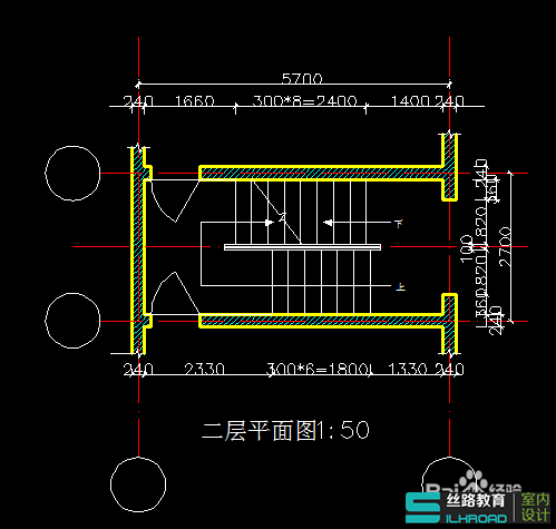 教你怎么用cad设计楼梯的三维图讲解