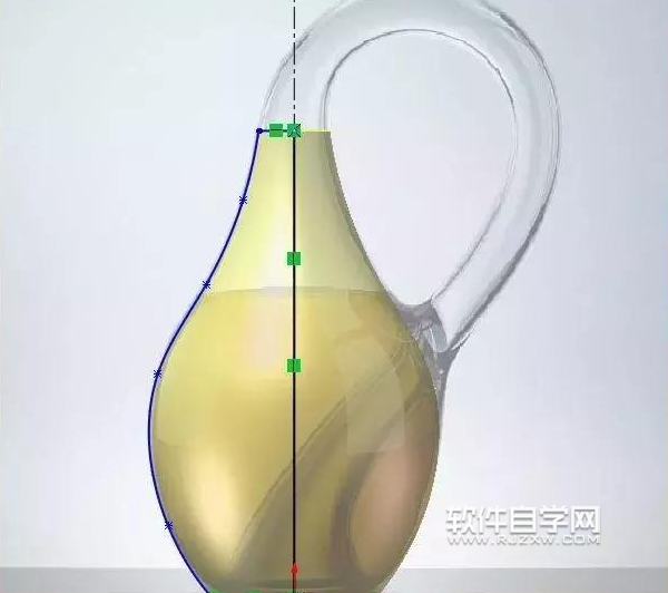 SolidWorks克莱因瓶子建模的方法-2