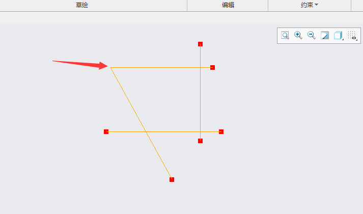 CREO5.0如何使用拐角将图元修剪到其他图元或几何第4步