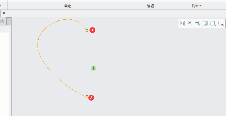 CREO5.0怎么使用镜像图元第3步