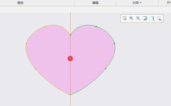 CREO5.0怎么使用镜像图元第5步