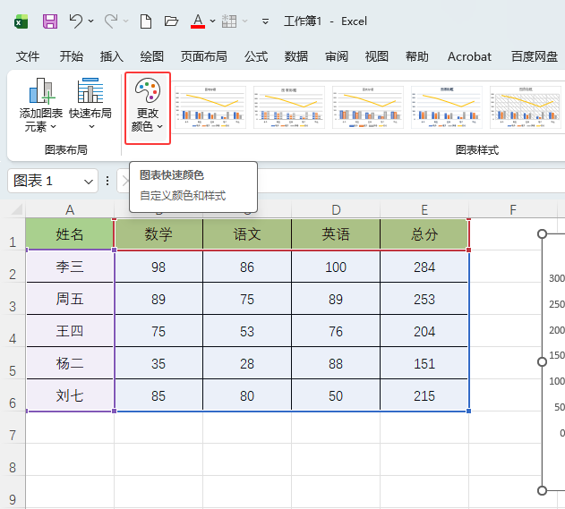 EXCEL2024ͼôɫĲɫɫϵͳķ3
