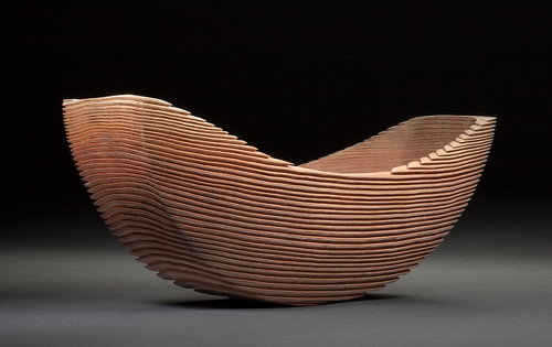 车削木容器作品工业设计